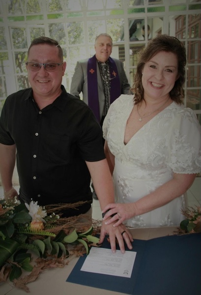 Wedding ceremony by Dr. Gerrit Rademeyer in Porterville